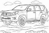 Toyota Land Cruiser Prado coloring page There’s Plenty Of  sketch template