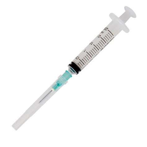 Syringe with needle 2m/21G – MedqSupplies