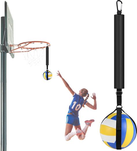 Buy TOBWOLF Volleyball Spike Training System for Basketball Hoop ...