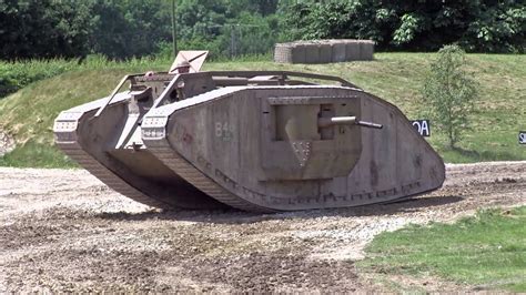 Tankfest 2013 English and German World War 1 Tanks - YouTube