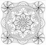 Square Mandala Coloring Pages At GetColoringscom  Free Printable sketch template