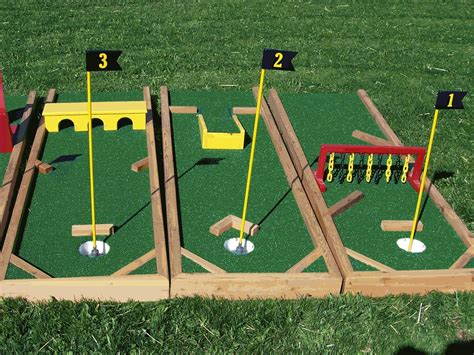 Minigolf Für Den Garten Aus der ganzen Welt von Diy Mini Golf Obstacles ...