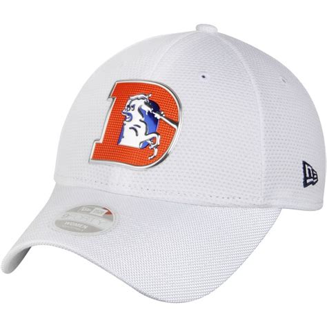 Women's New Era White Denver Broncos NFL Kickoff 9FORTY Adjustable Hat - Official Denver Broncos ...