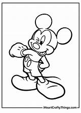 Mickey Mouse Free Printable Coloring Pages sketch template