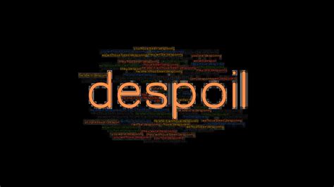 Despoil Past Tense: Verb Forms, Conjugate DESPOIL - GrammarTOP.com