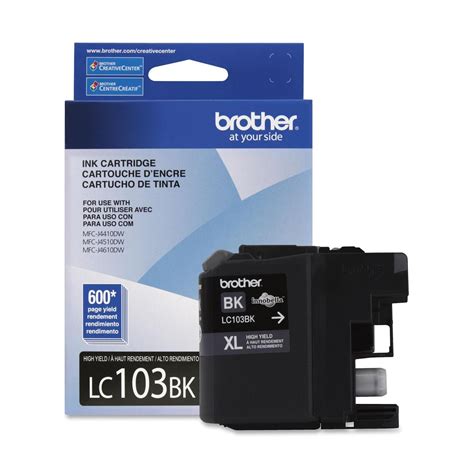 Brother LC103 Original Black Ink Cartridge at InkJetSuperStore