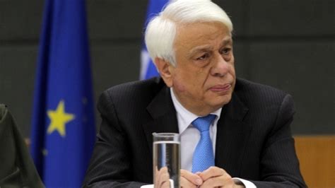 Greek President Pavlopoulos at European Commission headquarters ...