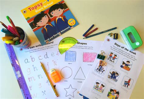 Download these Topsy and Tim school activity sheets