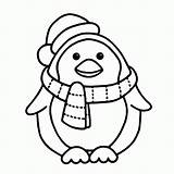 Cute Penguin Coloring Pages Printable  Home sketch template