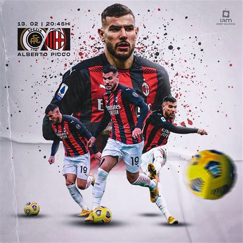 Pin on Ac milan | Football poster, Sport poster design, Sports graphic ...