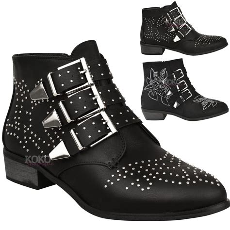 Best Black Ankle Boots with Low Heel for Women