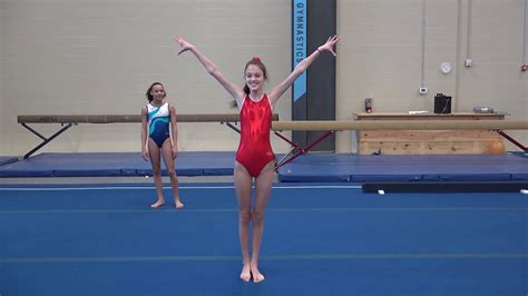 Kaelyn's Gymnastics Skills - YouTube