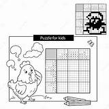 Puzzle Game For School Children Chick Black And White Japanese  sketch template