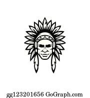 900+ Royalty Free American Indian Avatar Clip Art - GoGraph