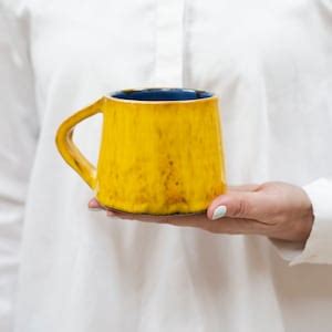 Handmade Mugs, Unique Coffee Mugs, Ceramic Mug, Pottery Mug, Cottagecore Mugs, Rustic Tea Mug ...