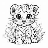 Jaguar coloring Pages – Coloring Corner sketch template