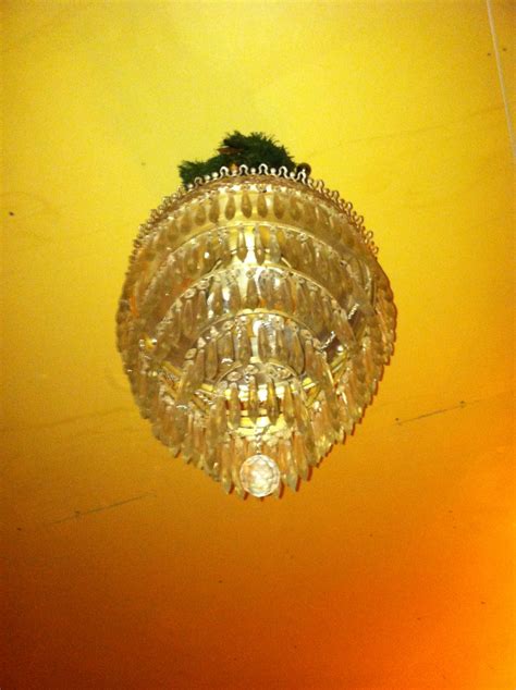 vintage crystal chandelier