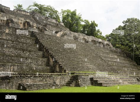 Caracol Mayan Ruins Stock Photo - Alamy