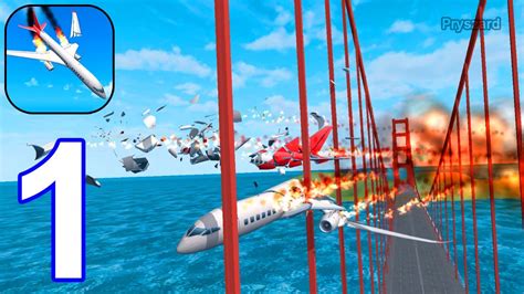 Plane Crash: Flight Simulator - Gameplay Walkthrough Part 1 All Maps (iOS, Android) - YouTube