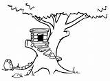 A Small Treehouse coloring Page  Download Print Or Color Online For Free sketch template