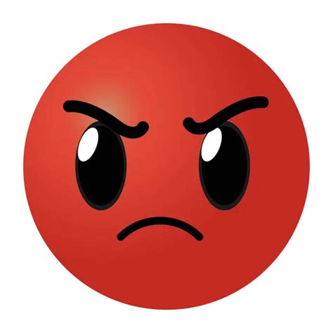 Blue disappointed face gesture emoji expression Stock Vector Image by ...