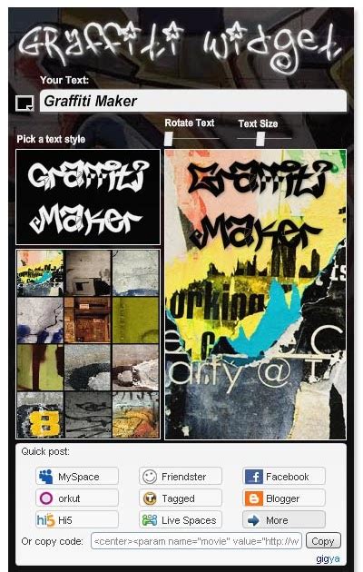 Graffiti Generator/Creator - Make Graffiti More Easily || Graffiti Tutorial