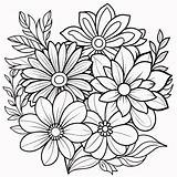 Premium Vector  Childrens Floral Illustration Doodle coloring Book sketch template