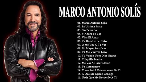 MARCO ANTONIO SOLIS ALBUM COMPLETO MARCO ANTONIO SOLIS Grandes Exitos ...