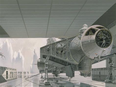 Millennium Falcon Concept picture | Ralph mcquarrie, Star wars artwork ...