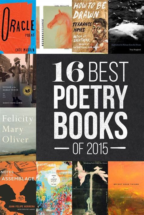 The 16 Best Poetry Books Of 2015 | Best poetry books, Poetry books, Books