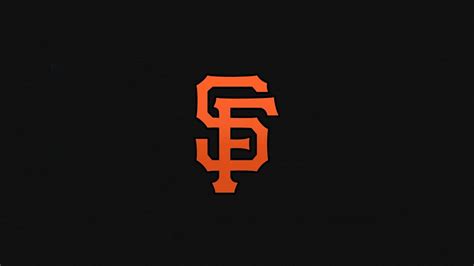 Download Black San Francisco Giants Logo Wallpaper | Wallpapers.com