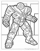 Vengadores 2 Hulk Buster Coloring Pages sketch template