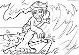 Surfing 18  Coloring Pages 24 sketch template
