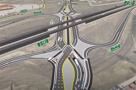 Montana's First Diverging Diamond Interchange [AUDIO & VIDEO]