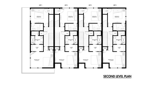 Galería de Emerson Rowhouse / Meridian 105 Architecture - 13 | Rowhouse floor plan, Narrow house ...