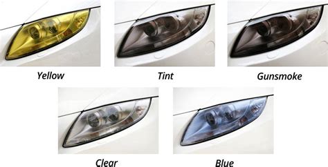 IWrap - iWrap Headlight Tint Film Covers PREVENT CLOUDY...