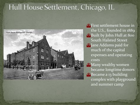 PPT - The Settlement House Movement PowerPoint Presentation, free ...