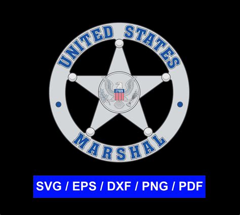 United States Marshals Service USMS Emblem Logo Badge Vector- svg eps ...