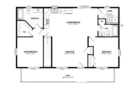 26MK1504 | Log cabin floor plans, Cabin floor plans, Modular log homes