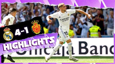 Real Madrid 4-1 Mallorca | HIGHLIGHTS | LaLiga 2022/23 - YouTube