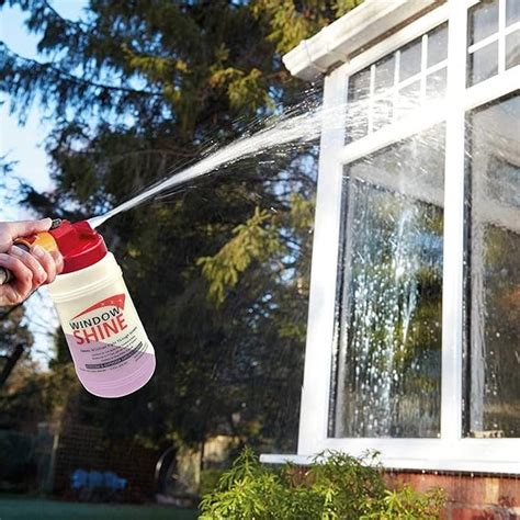 Outdoor Window Shine Glass Cleaner Hose Adaptor Spray: Amazon.co.uk ...