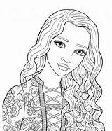 Coloring Pages Kids Cute Girly To Print sketch template