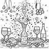Water Into Wine Coloring Pages  Free & Printable sketch template