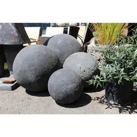 Garden Ornaments | Garden spheres, Rock garden design, Garden stones