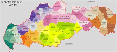 File:Slovak Republic 1939 45 Administrative Map.png - Wikimedia Commons