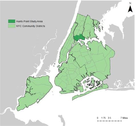 9. Hunts Point, South Bronx case study region. | Download Scientific Diagram