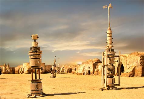 The Abandoned Star Wars Film Sets in Tunisia; Between Fantasy & Reality