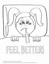 Download This Free Printable Sick Day coloring Page  Coloring Pages sketch template