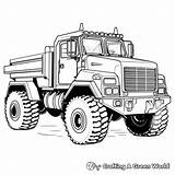 Snow Plow Truck Coloring Pages  Free & Printable sketch template
