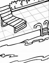 Swimming Pool Coloring Pages At GetColoringscom  Free Printable sketch template